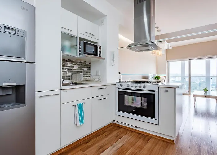 Apartamento View Penthouse Private Rooftop, Wi-fi 500mbps, Air Conditioning, Grill, Pool And Gym