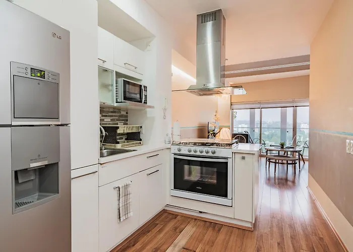 View Penthouse Private Rooftop, Wi-fi 500mbps, Air Conditioning, Grill, Pool And Gym Apartamento *