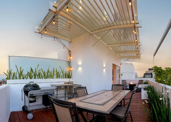 Apartamento View Penthouse Private Rooftop, Wi-fi 500mbps, Air Conditioning, Grill, Pool And Gym *